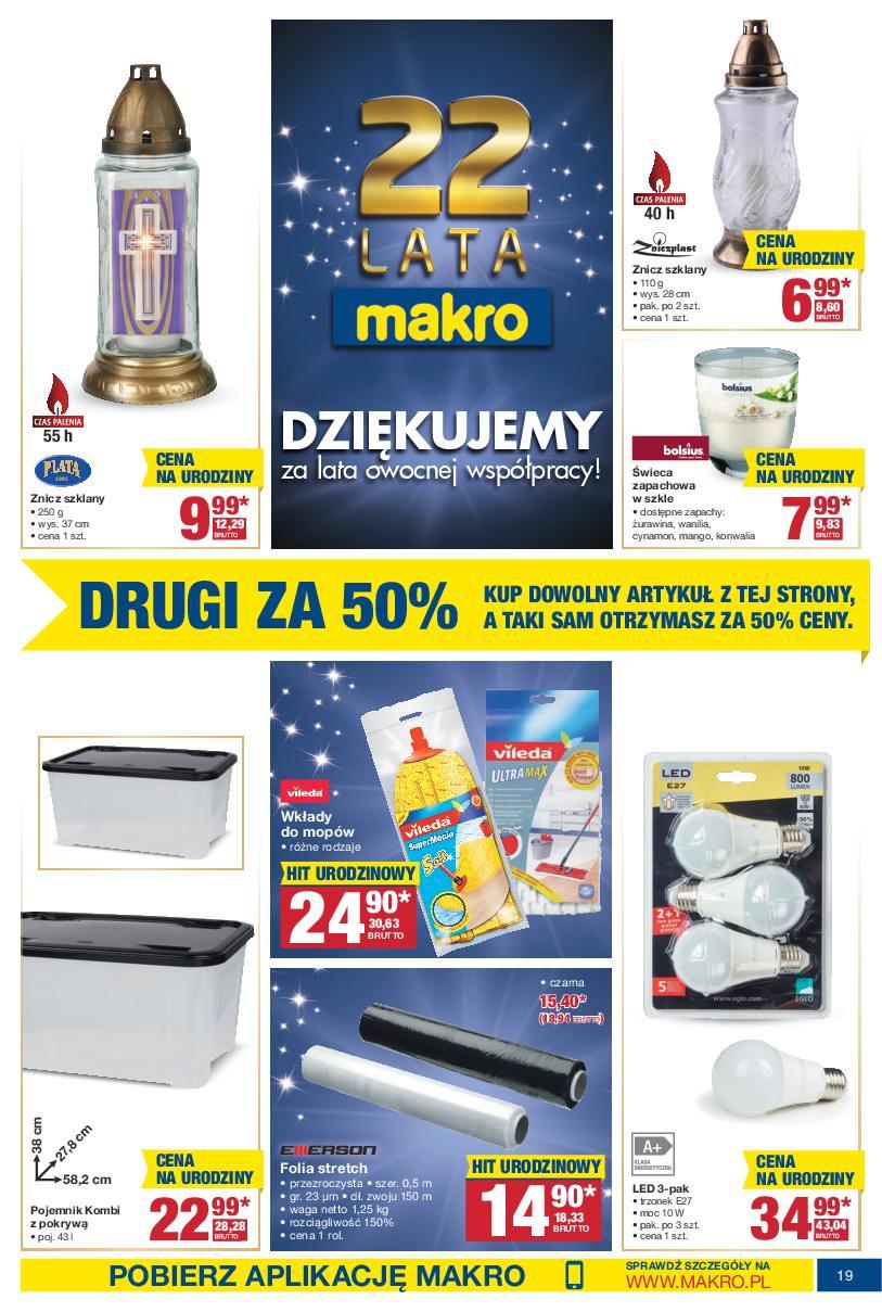 Gazetka promocyjna MAKRO str. 19
