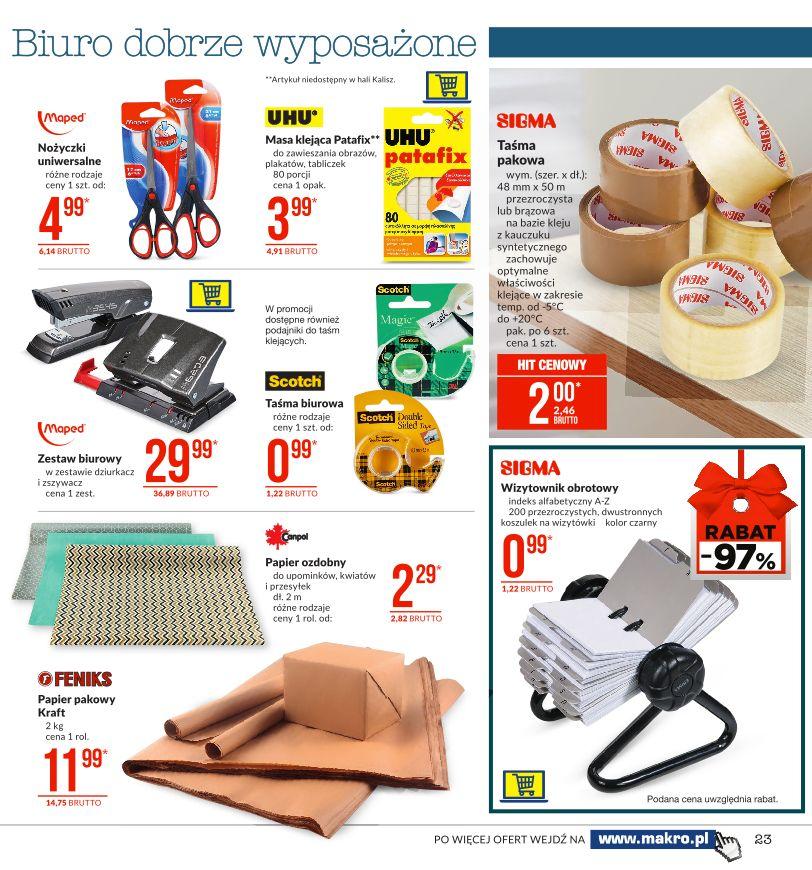 Gazetka promocyjna MAKRO str. 23