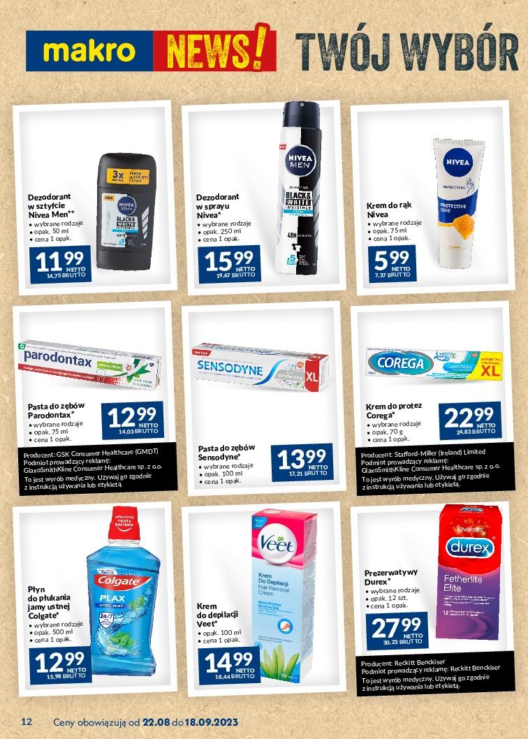 Gazetka promocyjna MAKRO str. 12