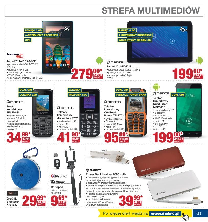Gazetka promocyjna MAKRO str. 23