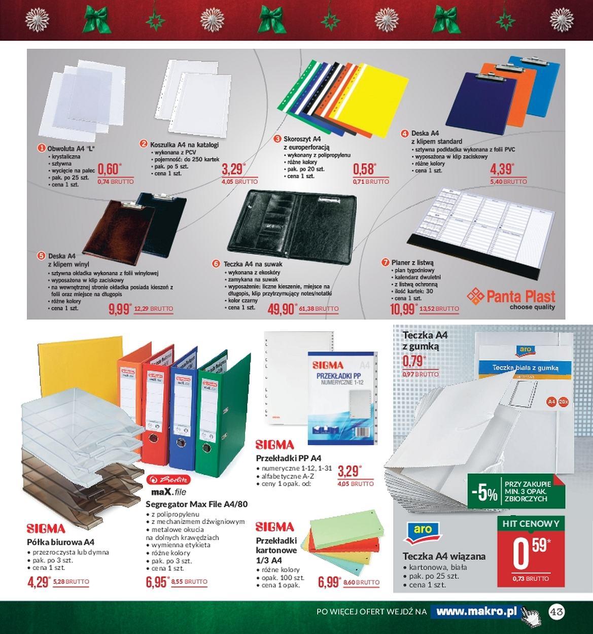 Gazetka promocyjna MAKRO str. 43