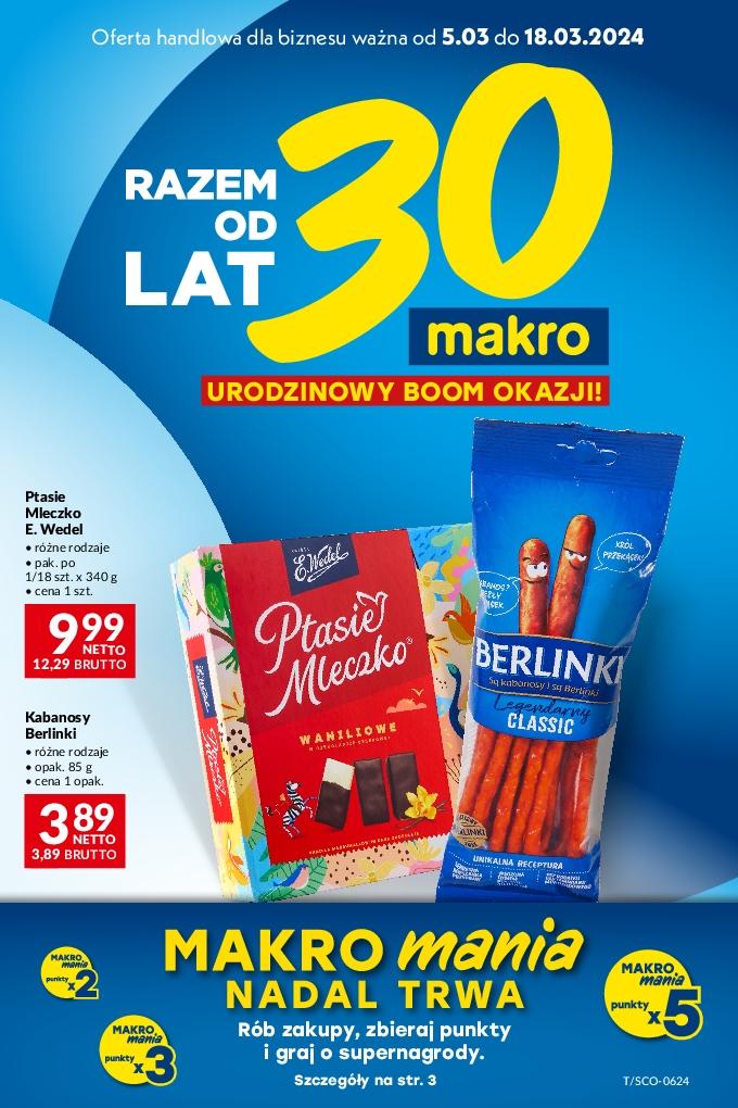 Gazetka promocyjna MAKRO str. 1