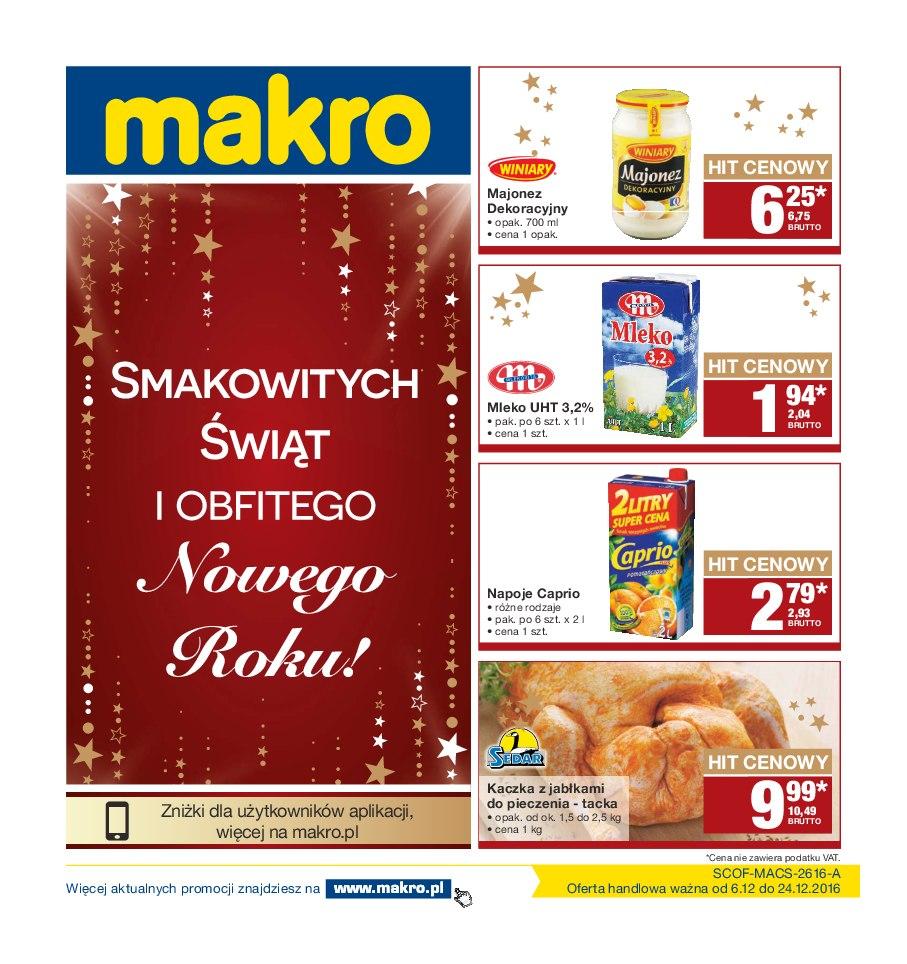 Gazetka promocyjna MAKRO str. 1