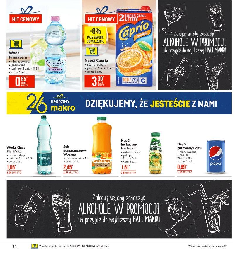 Gazetka promocyjna MAKRO str. 14