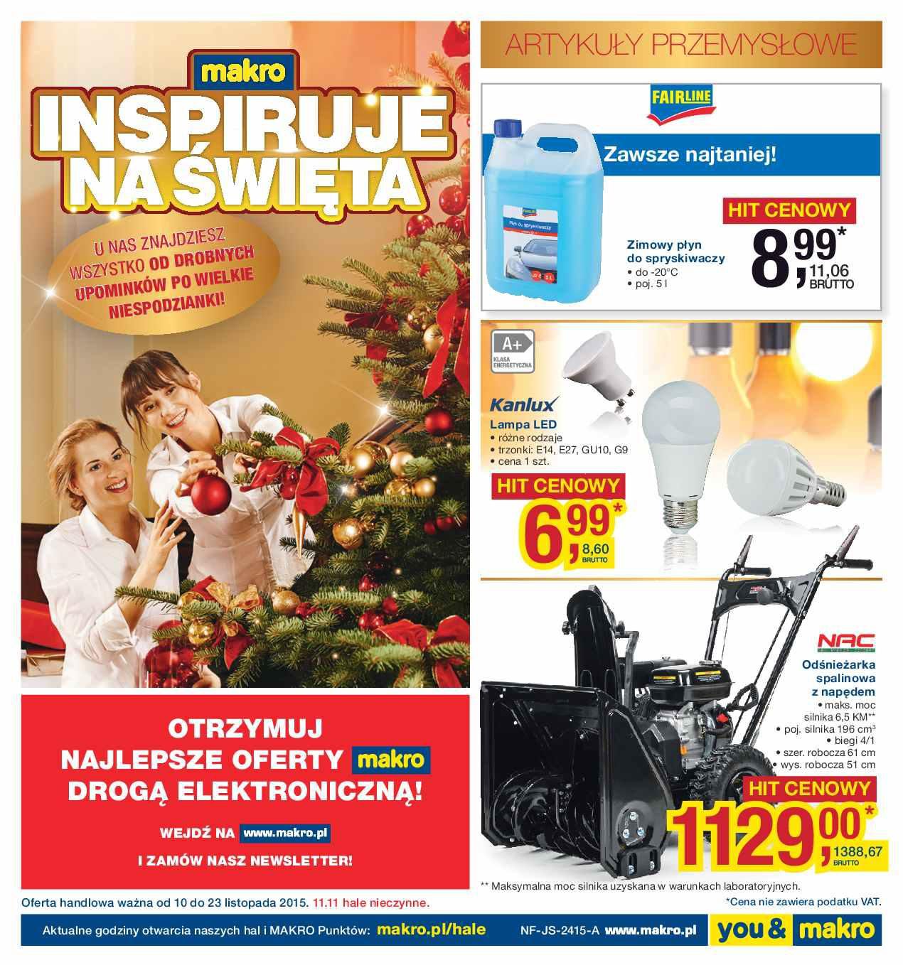 Gazetka promocyjna MAKRO str. 1
