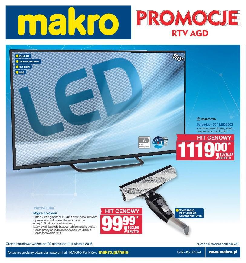 Gazetka promocyjna MAKRO str. 1