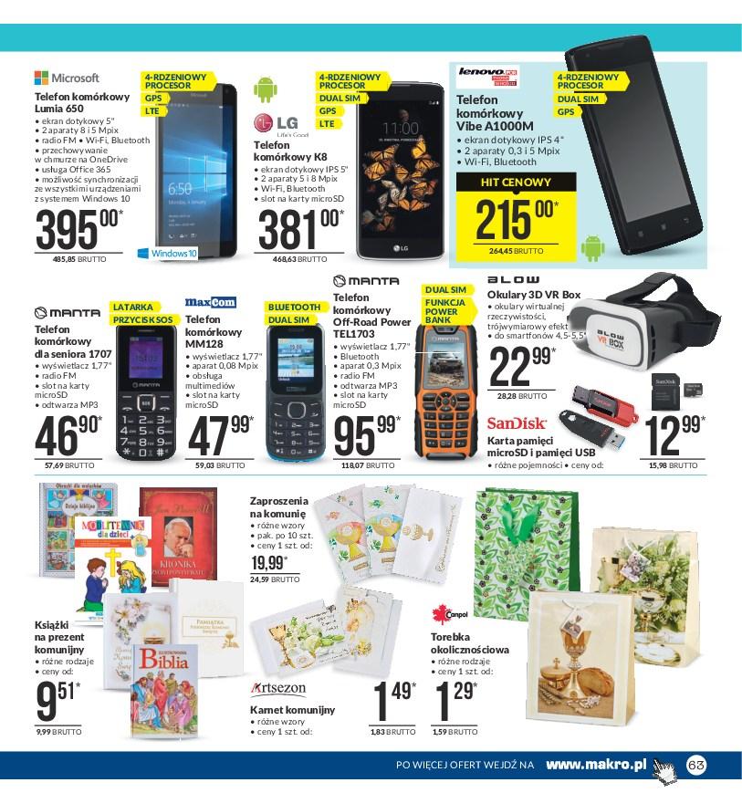Gazetka promocyjna MAKRO str. 63