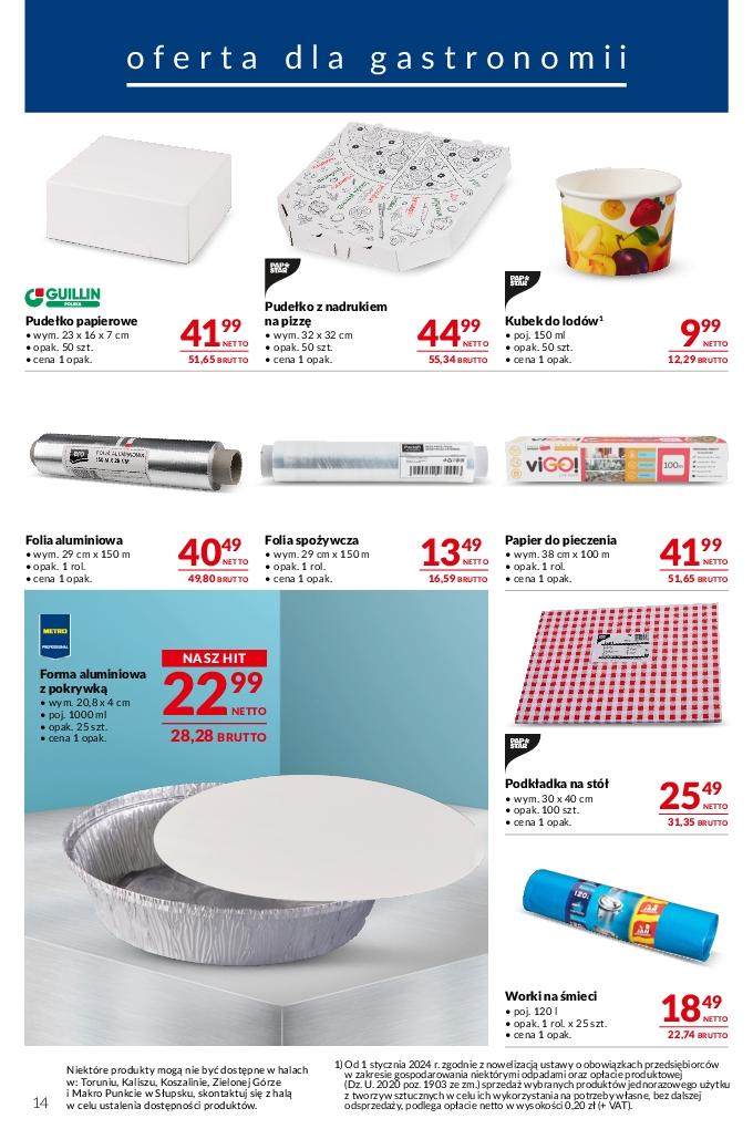 Gazetka promocyjna MAKRO str. 14