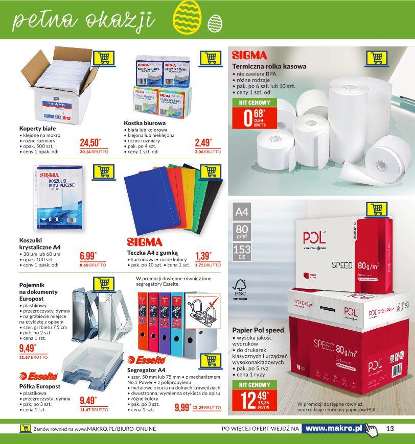 Gazetka promocyjna MAKRO str. 13