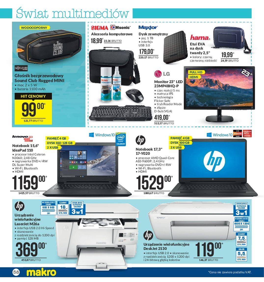 Gazetka promocyjna MAKRO str. 58