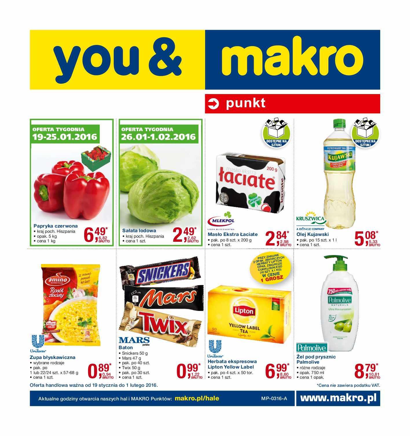 Gazetka promocyjna MAKRO str. 1