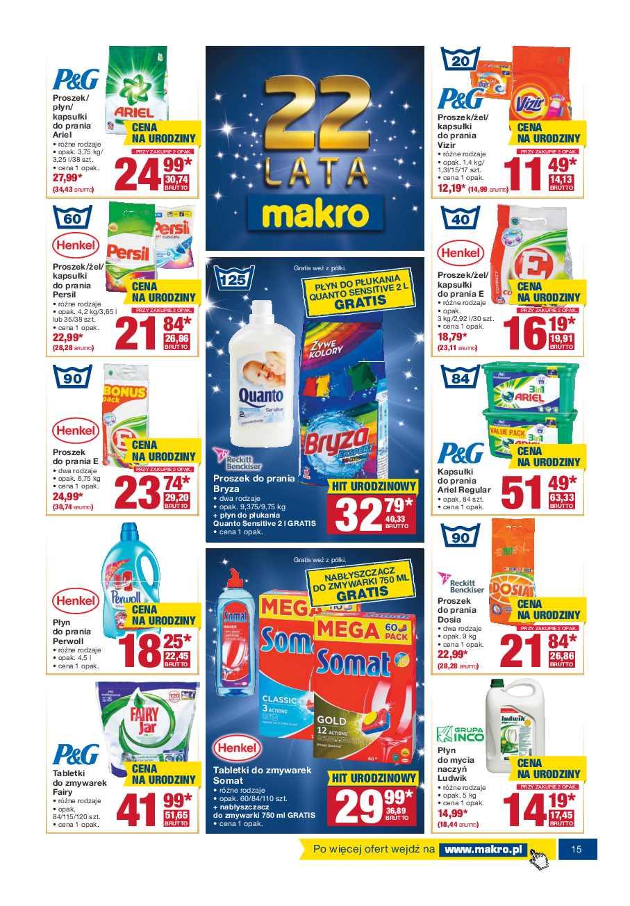 Gazetka promocyjna MAKRO str. 15