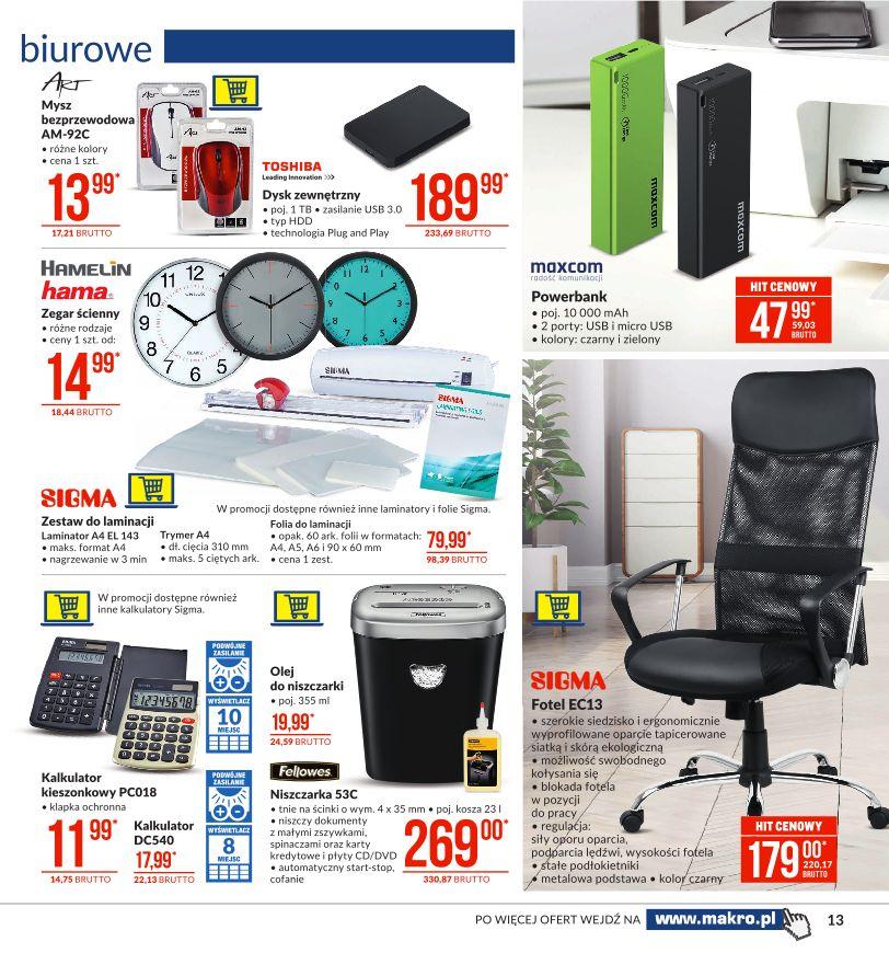 Gazetka promocyjna MAKRO str. 13