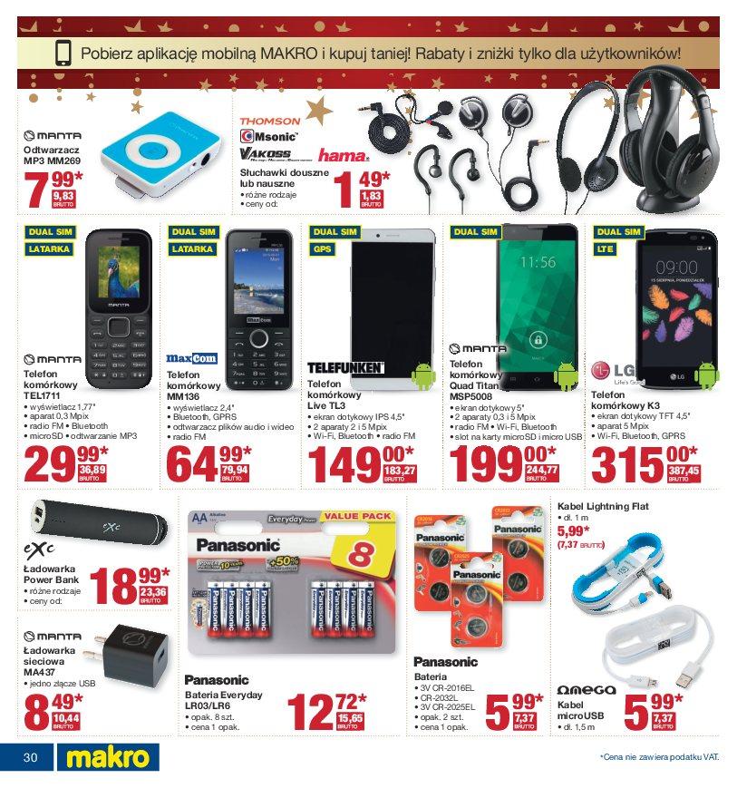 Gazetka promocyjna MAKRO str. 30