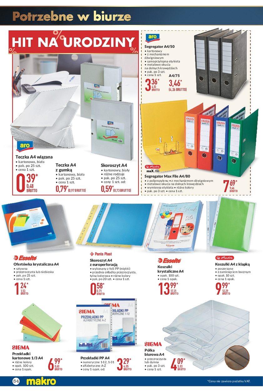 Gazetka promocyjna MAKRO str. 54