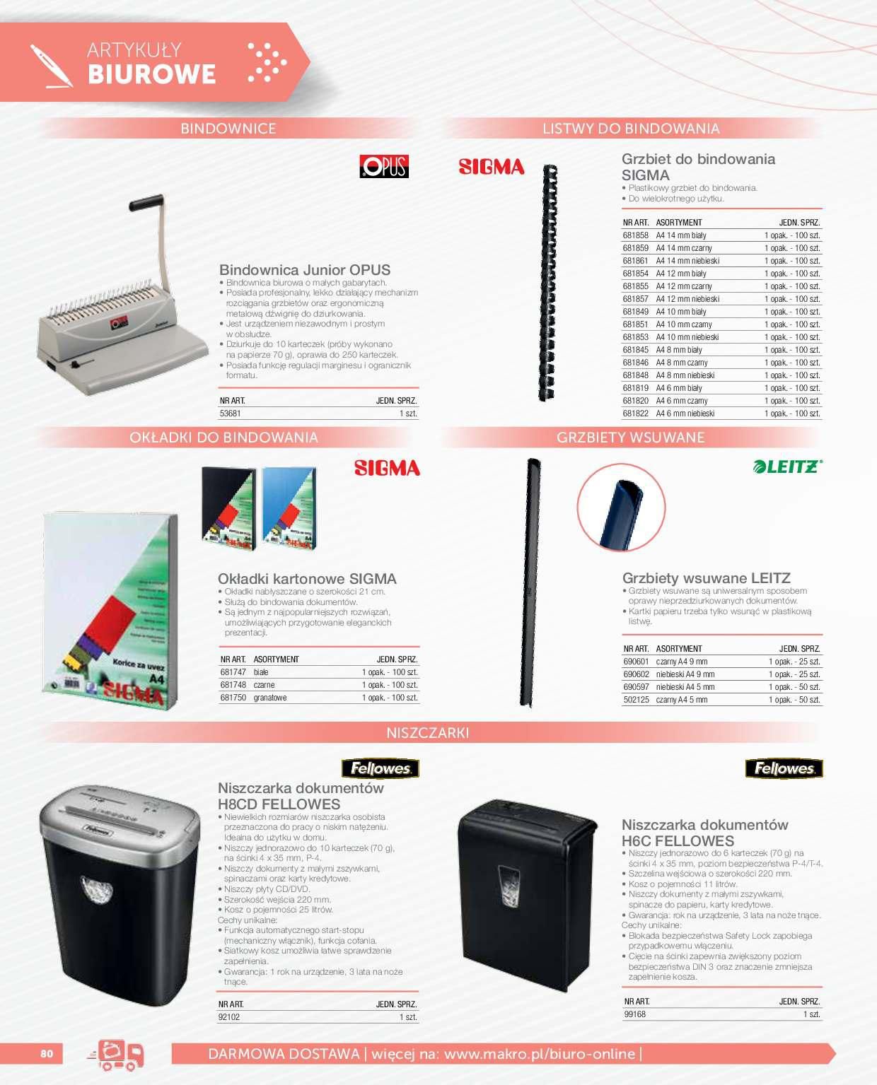 Gazetka promocyjna MAKRO str. 80
