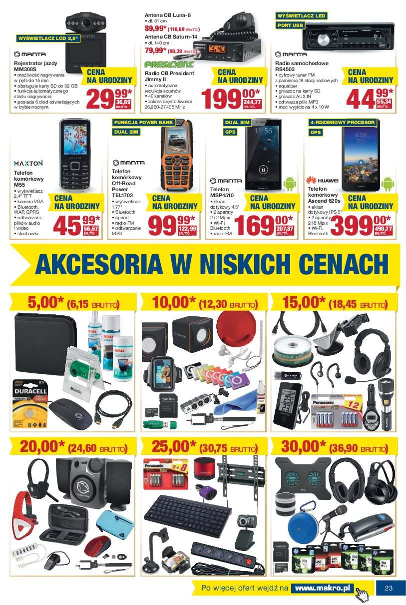 Gazetka promocyjna MAKRO str. 23