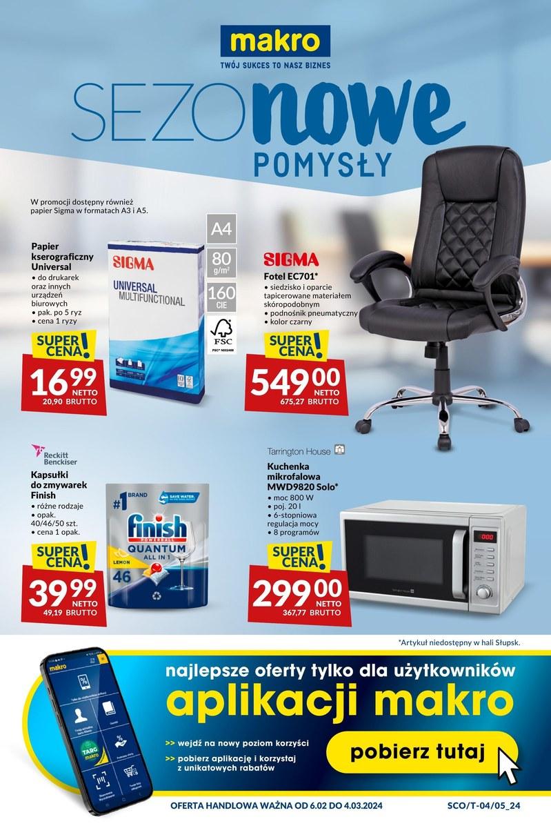 Gazetka promocyjna MAKRO str. 1