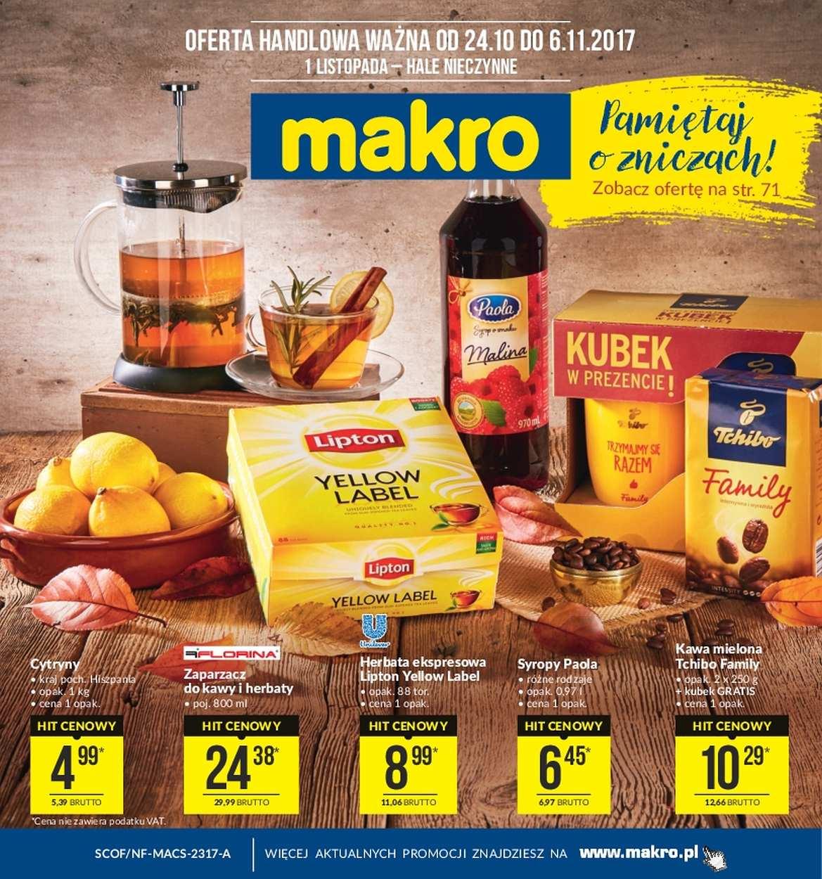 Gazetka promocyjna MAKRO str. 1