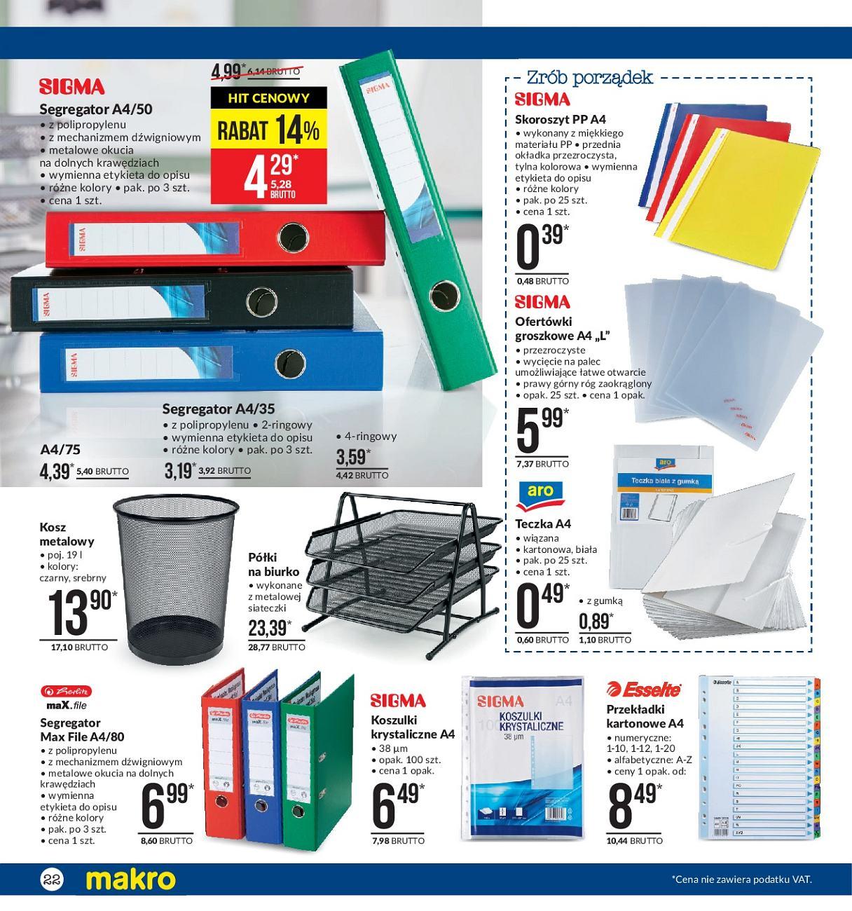 Gazetka promocyjna MAKRO str. 22
