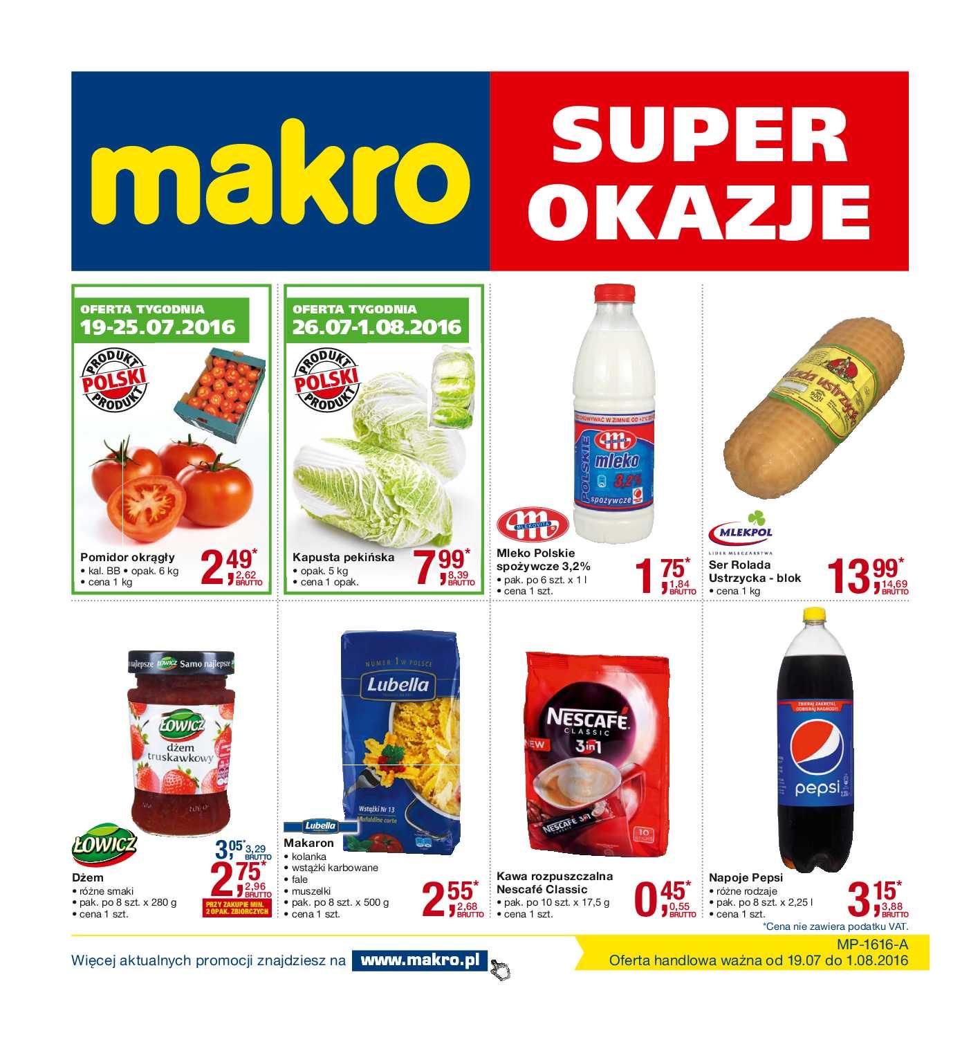 Gazetka promocyjna MAKRO str. 1