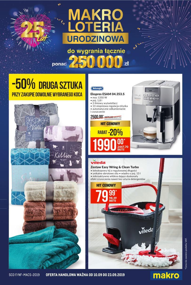 Gazetka promocyjna MAKRO str. 1