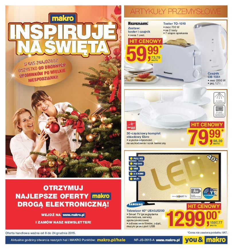 Gazetka promocyjna MAKRO str. 1
