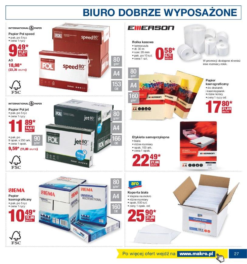 Gazetka promocyjna MAKRO str. 27