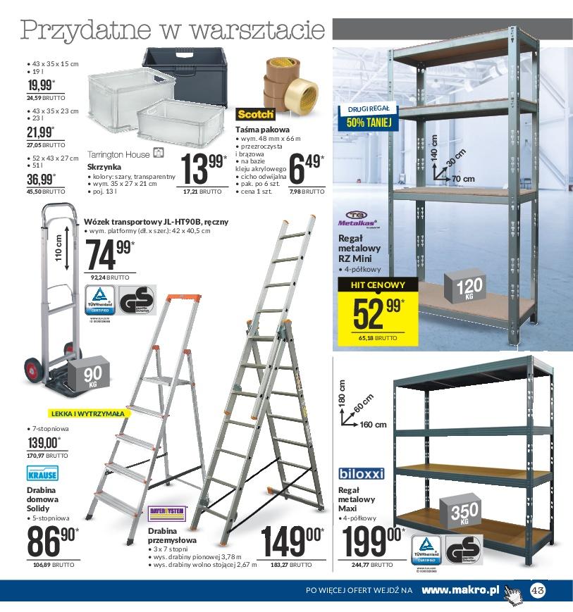 Gazetka promocyjna MAKRO str. 43