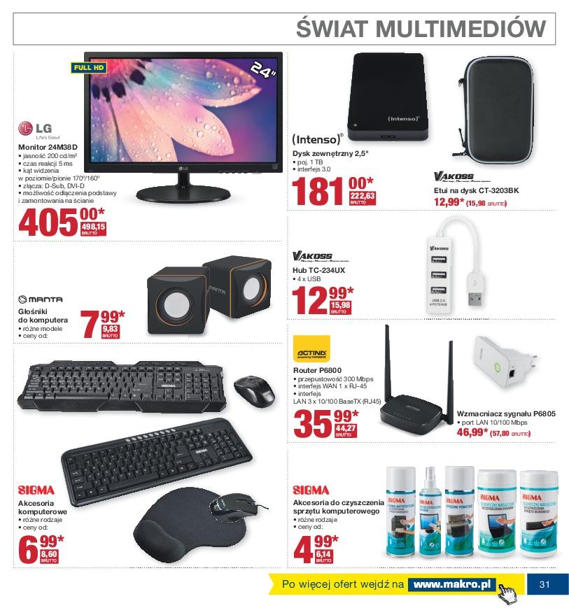 Gazetka promocyjna MAKRO str. 31