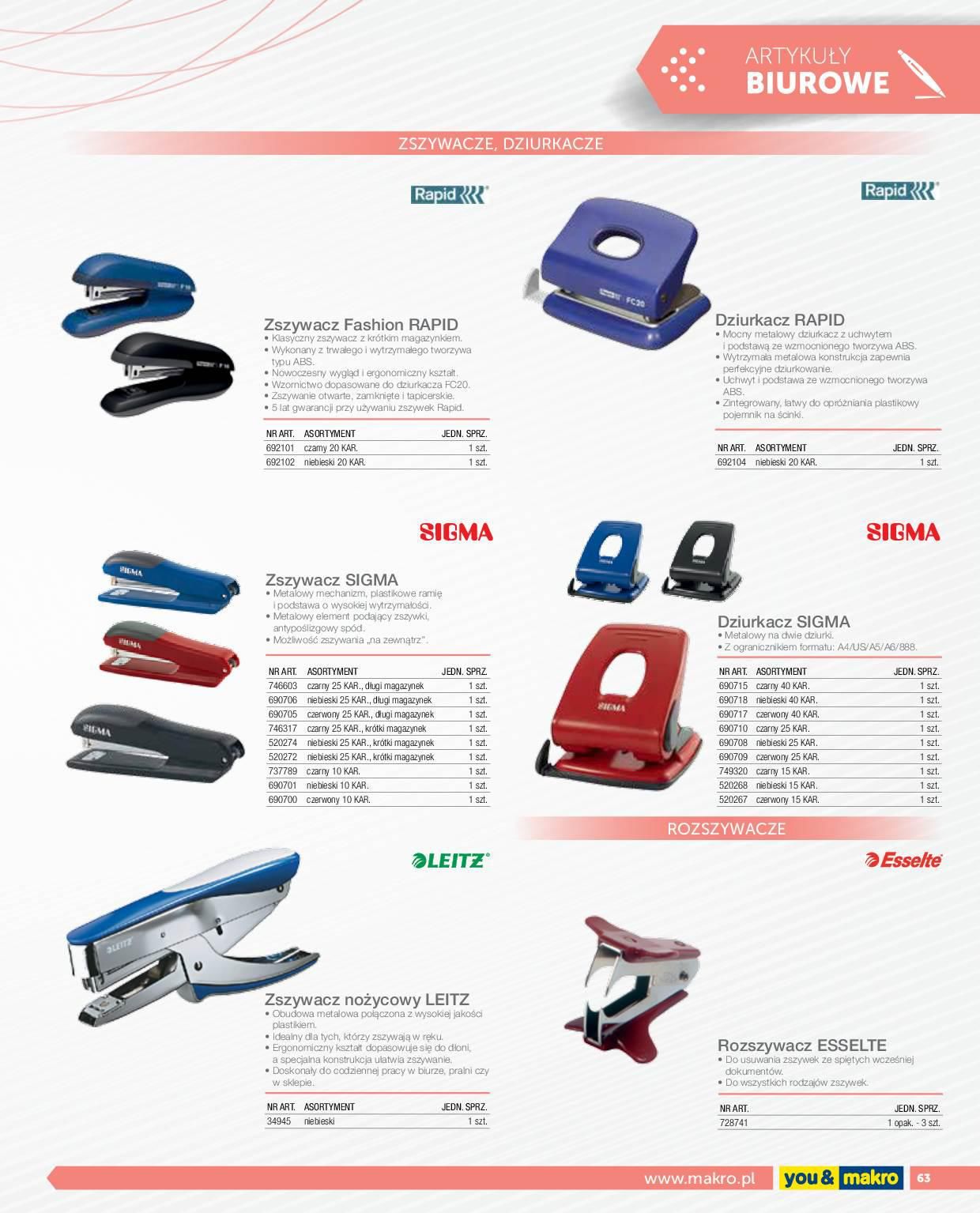 Gazetka promocyjna MAKRO str. 63