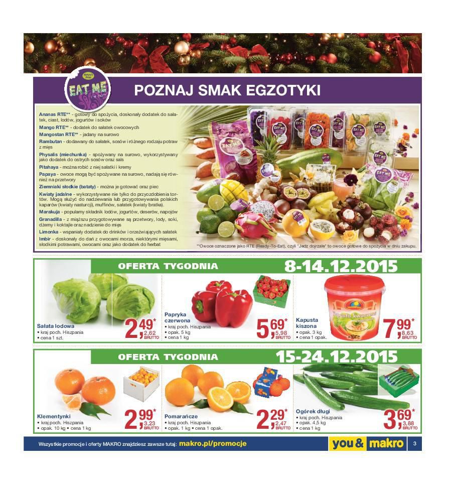Gazetka promocyjna MAKRO str. 3