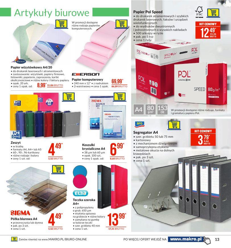 Gazetka promocyjna MAKRO str. 13