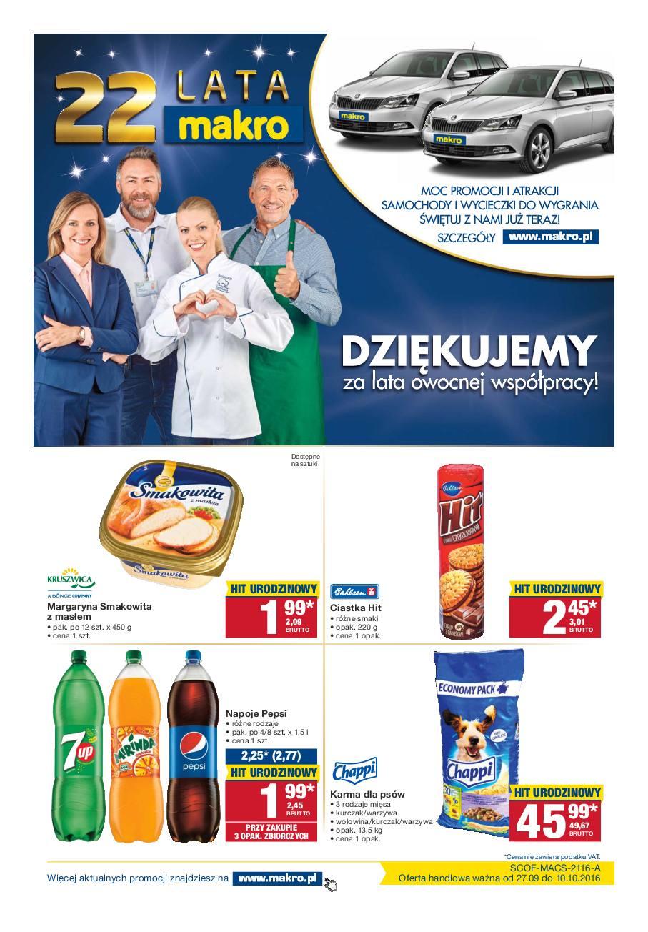Gazetka promocyjna MAKRO str. 1