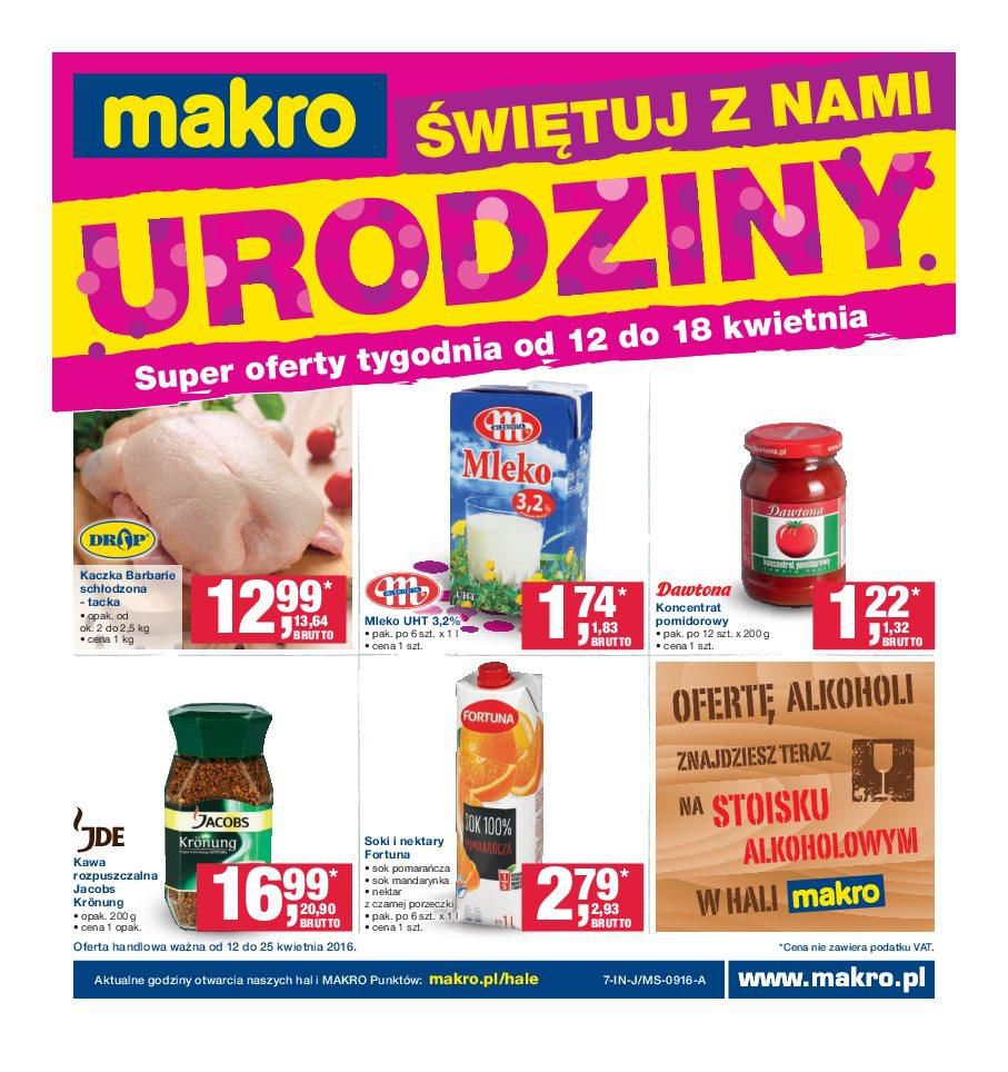 Gazetka promocyjna MAKRO str. 1