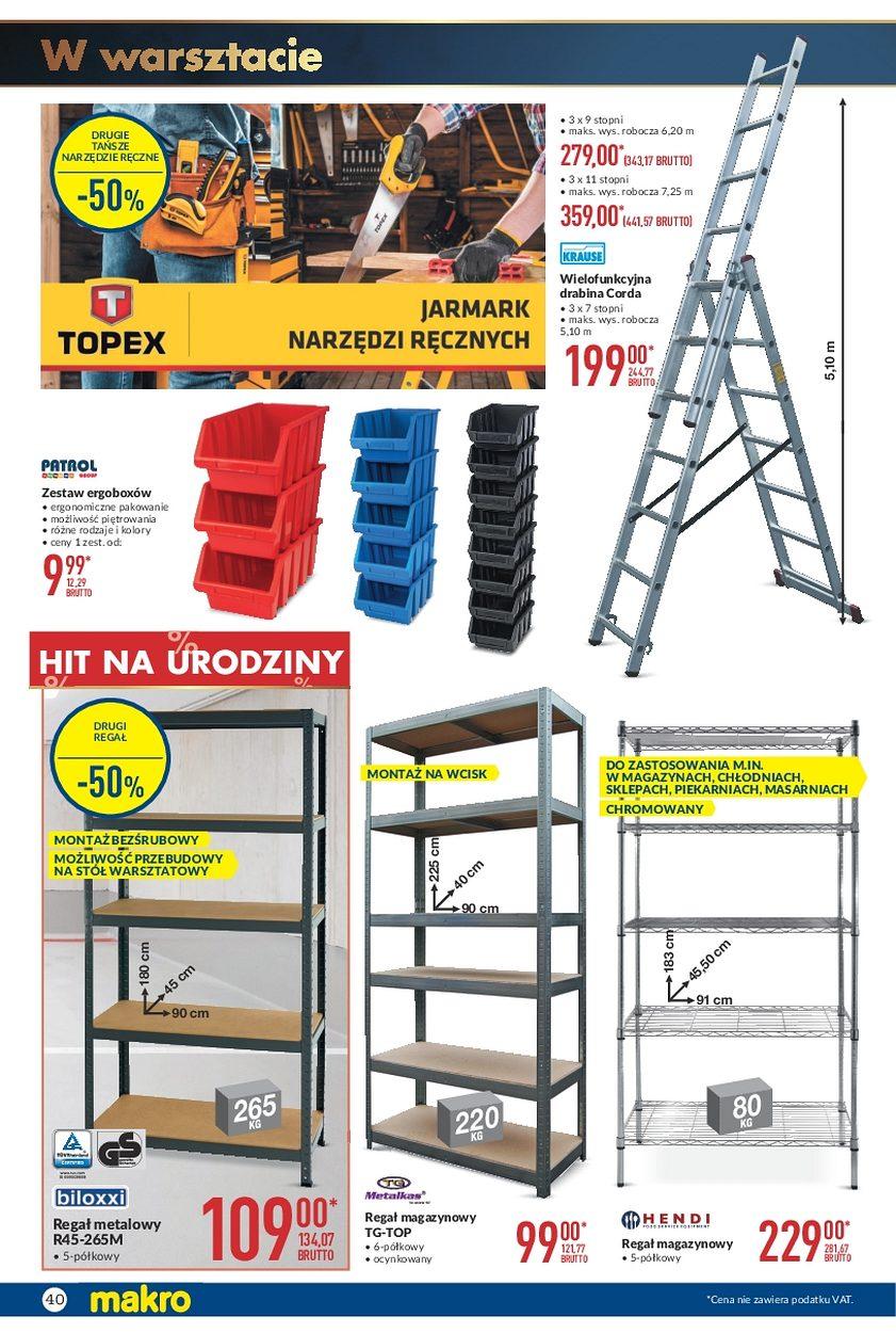 Gazetka promocyjna MAKRO str. 40