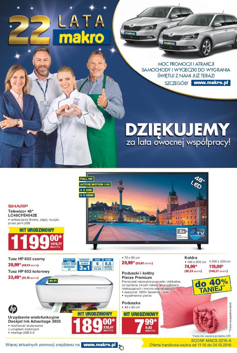 Gazetka promocyjna MAKRO str. 1