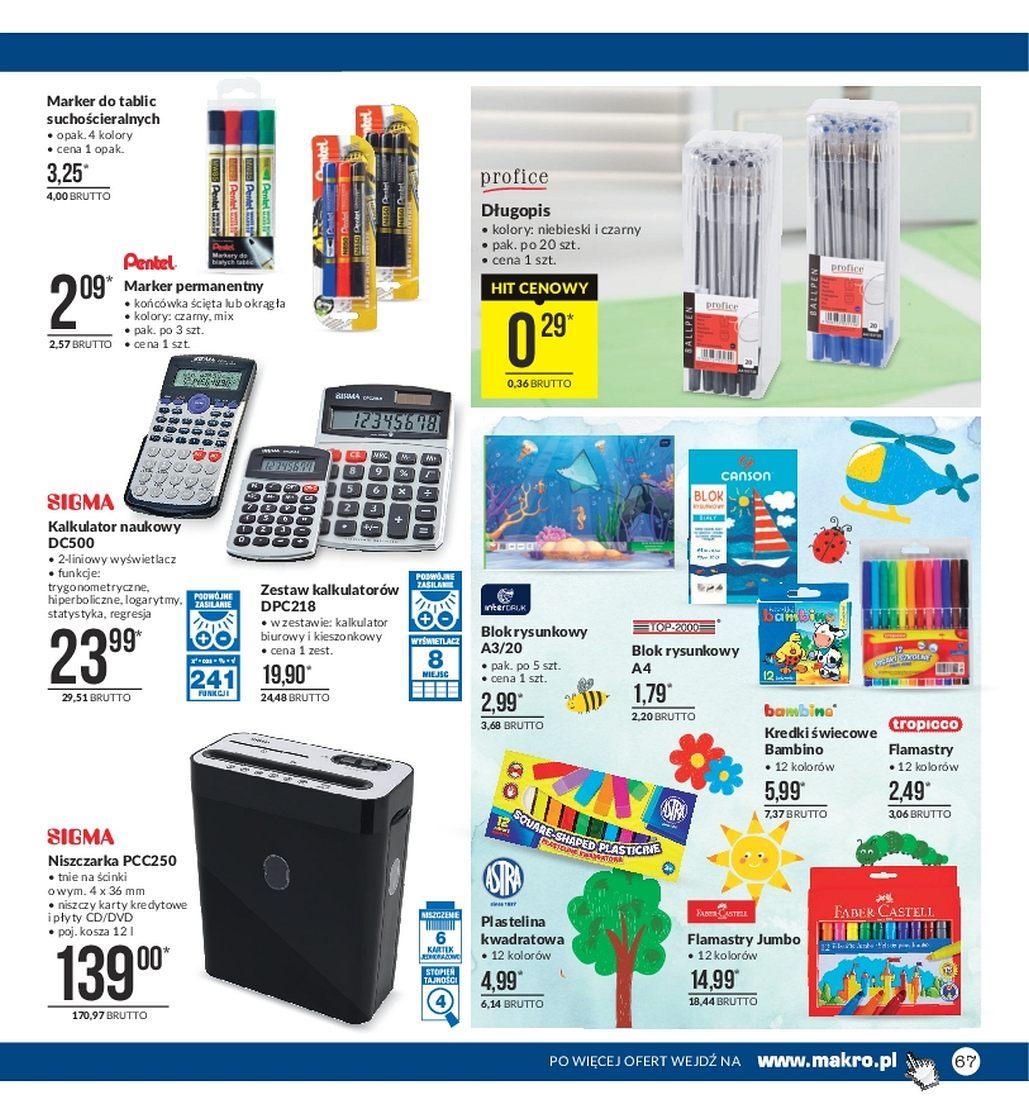 Gazetka promocyjna MAKRO str. 67