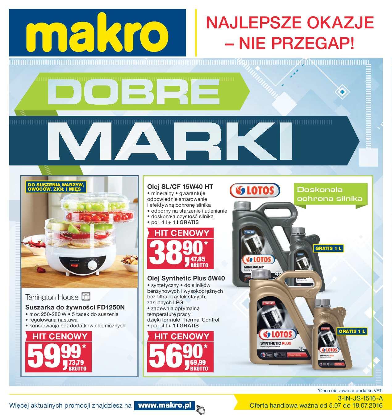 Gazetka promocyjna MAKRO str. 1