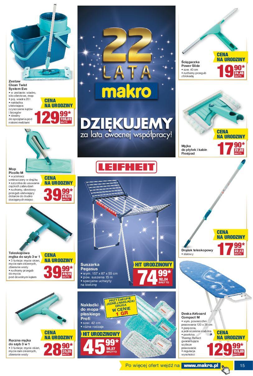 Gazetka promocyjna MAKRO str. 15
