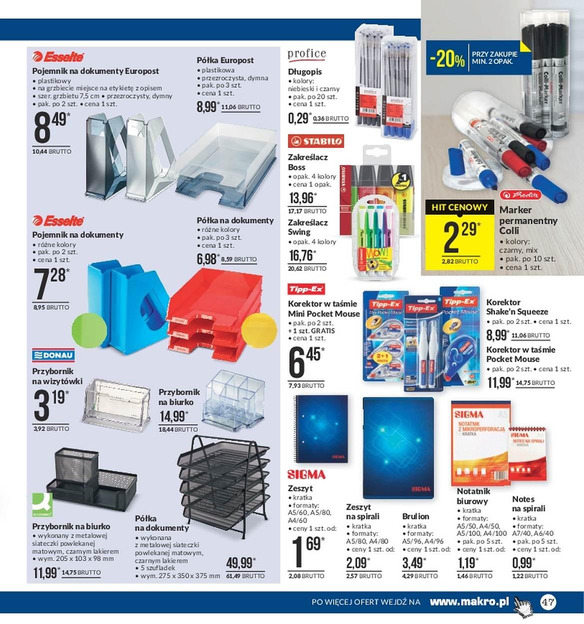 Gazetka promocyjna MAKRO str. 47