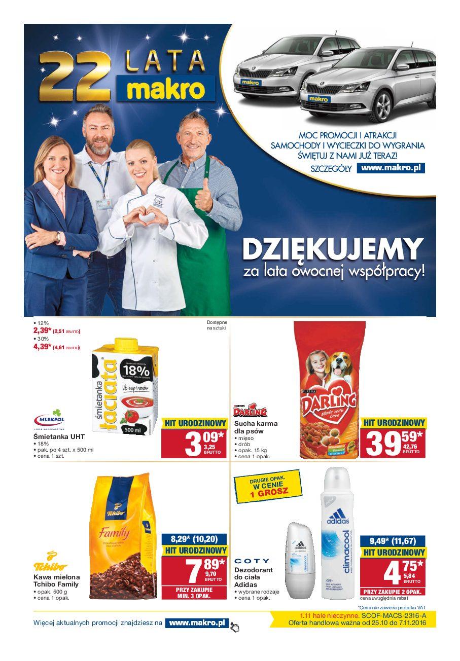Gazetka promocyjna MAKRO str. 1