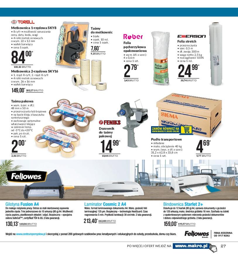 Gazetka promocyjna MAKRO str. 27