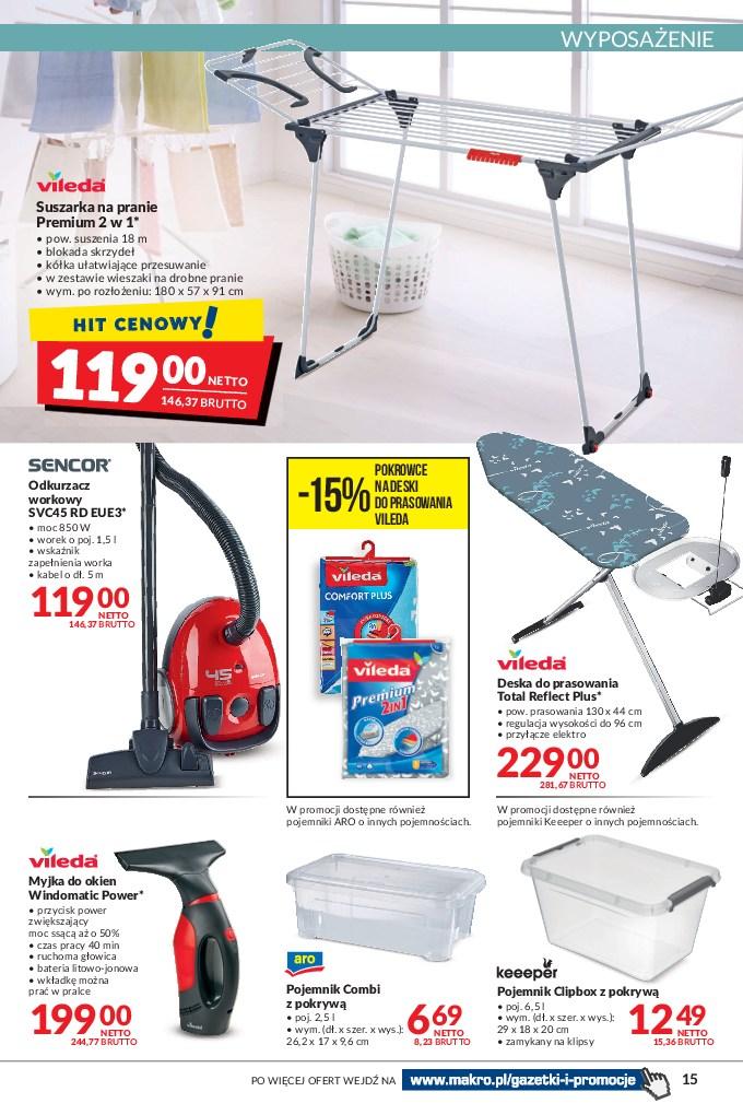 Gazetka promocyjna MAKRO str. 15
