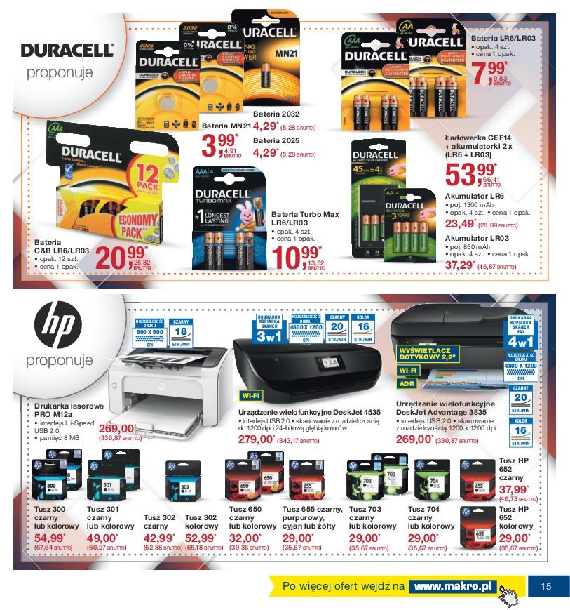 Gazetka promocyjna MAKRO str. 15
