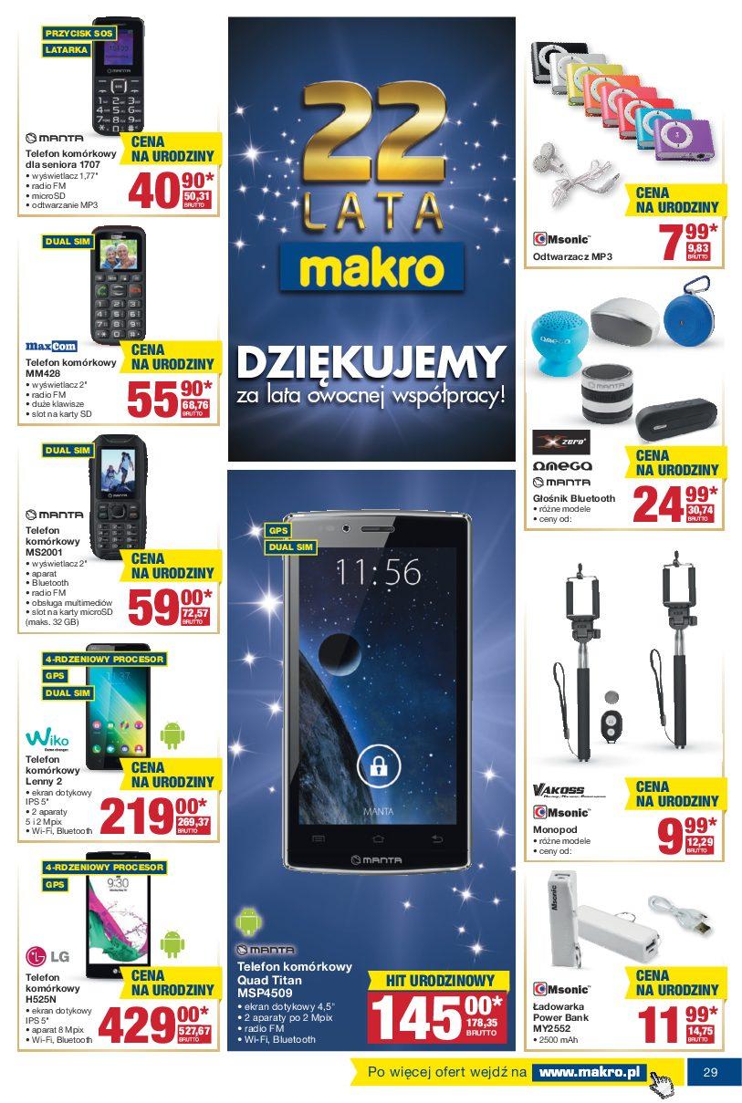 Gazetka promocyjna MAKRO str. 29