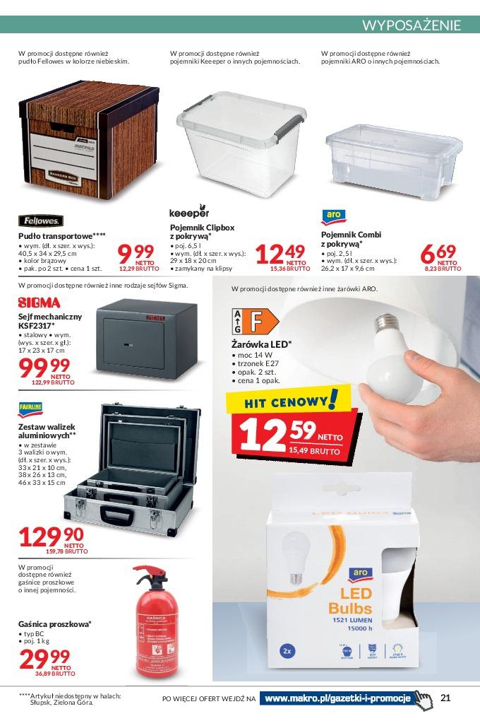 Gazetka promocyjna MAKRO str. 21