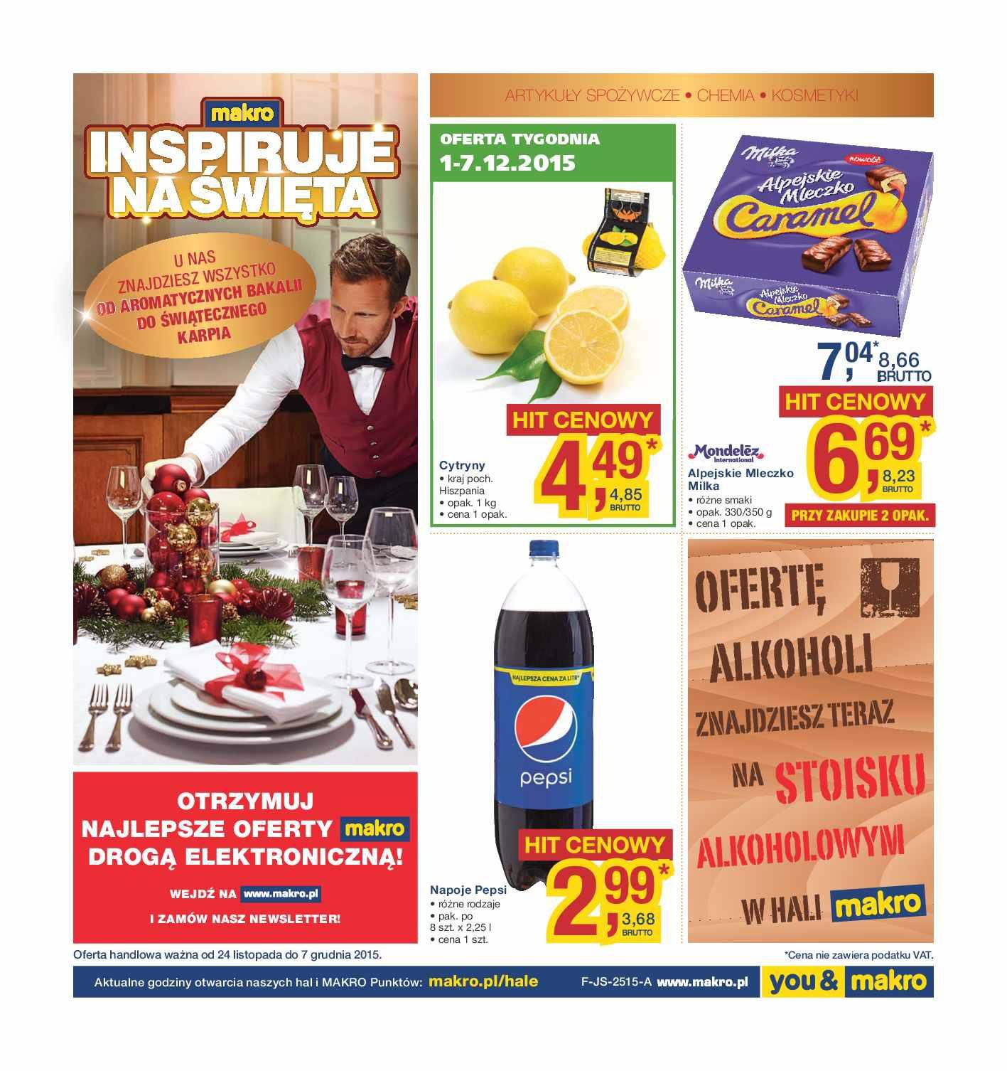 Gazetka promocyjna MAKRO str. 1