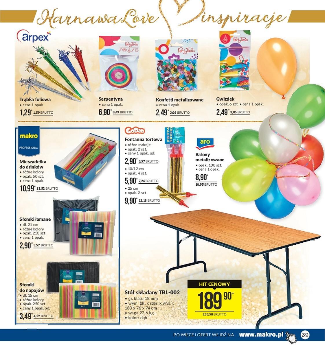 Gazetka promocyjna MAKRO str. 39