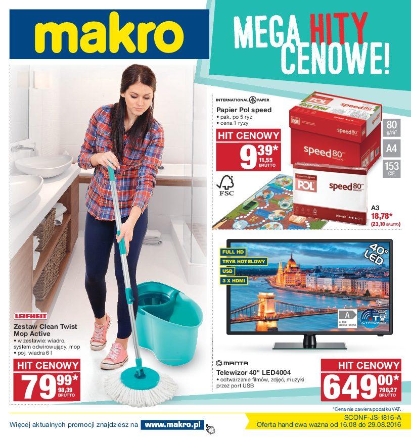 Gazetka promocyjna MAKRO str. 1